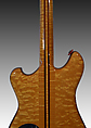 Wolf (serial no. D. Irwin 001), Doug Irwin, Quilted and flamed maple, purpleheart (amaranth), vermillion, padauk, ebony, brass, chrome-nickel, mother-of-pearl, ivory, abalone, sterling silver, holly, plastic